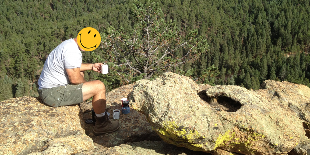 coffee at future lab site - (c) 2013 petra