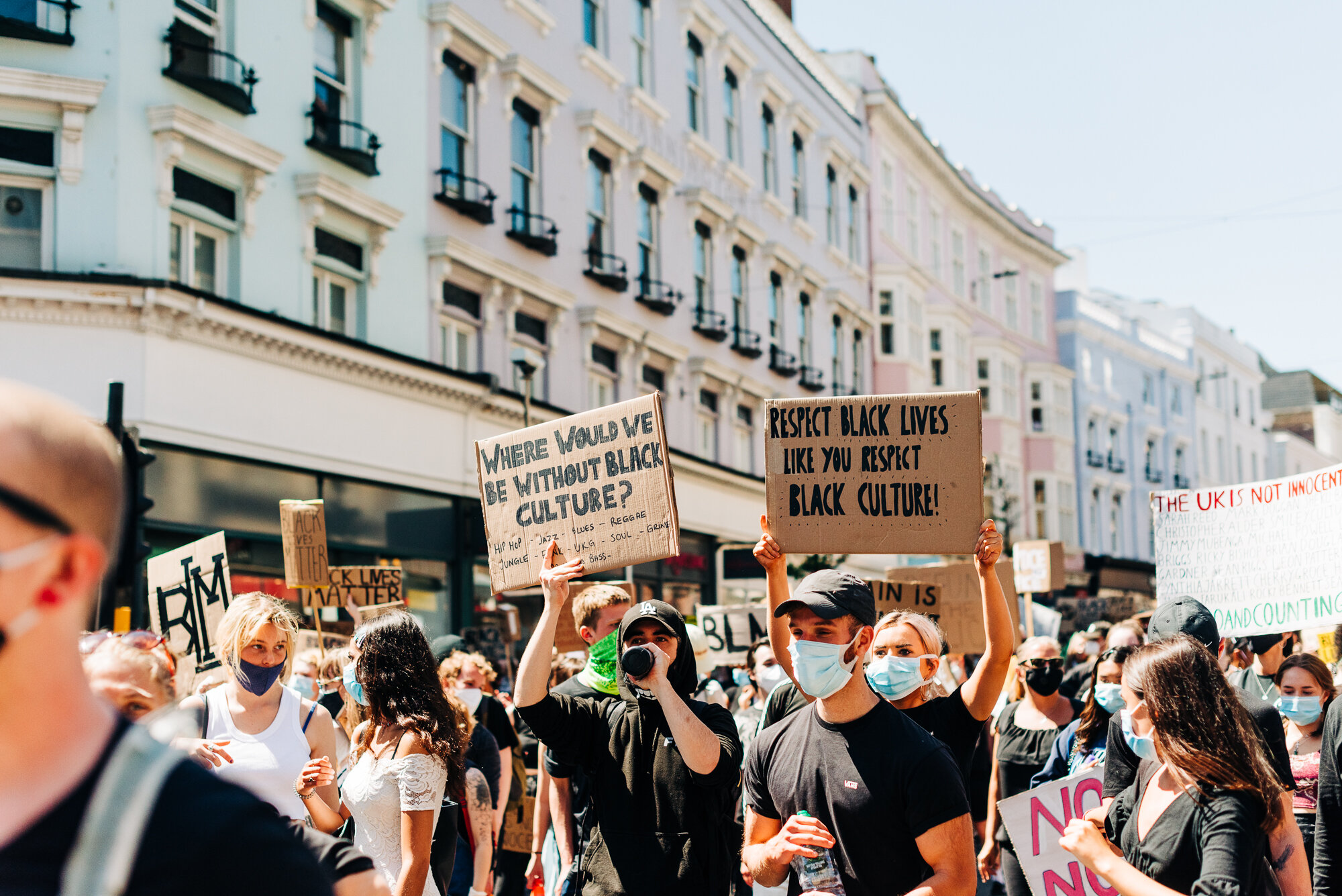 Black Lives Matter Protest Brighton June 2020 BLM