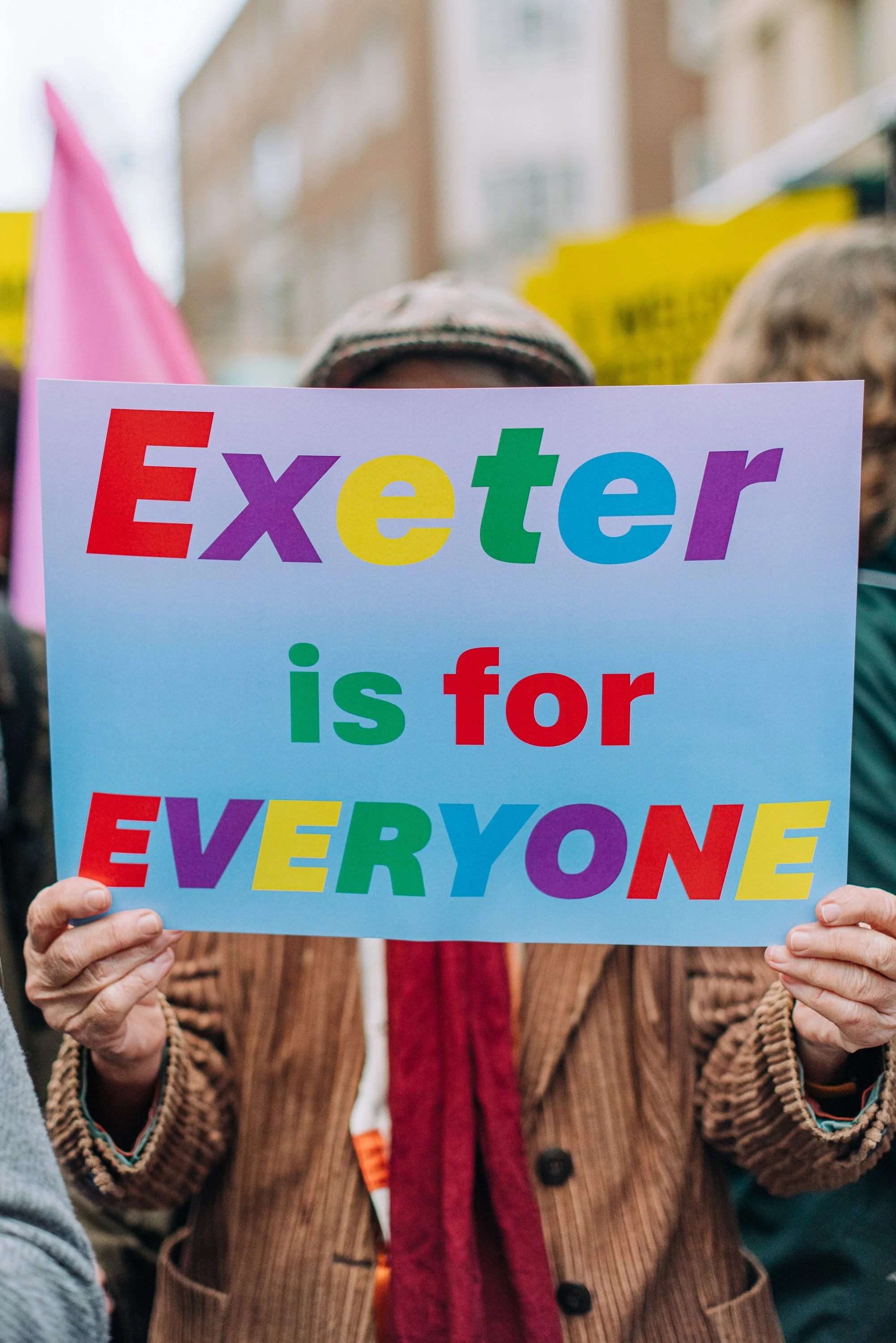 Exeter is for Everyone Peaceful Counter-Demo