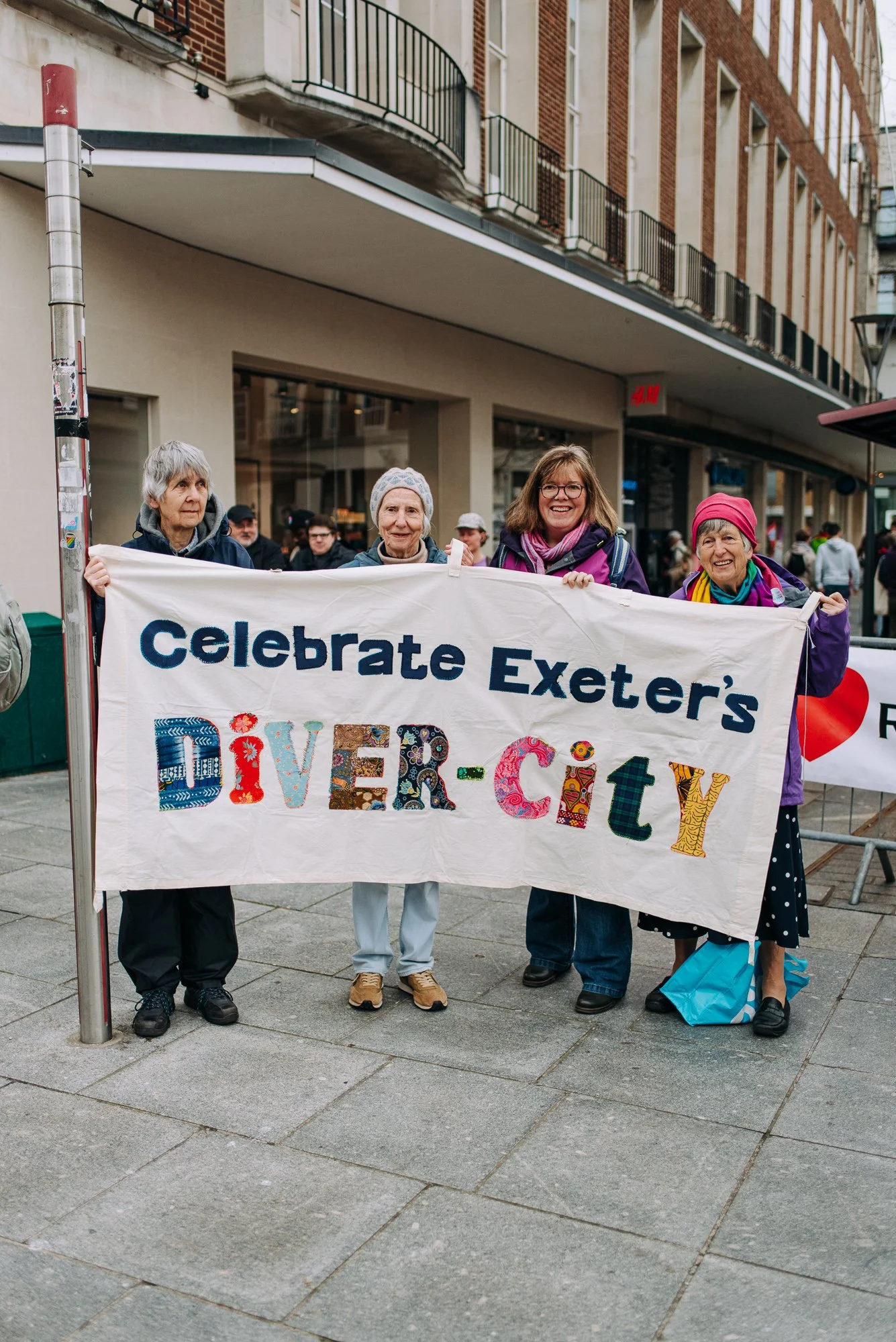 Exeter is for Everyone - Peaceful Counter Demo April 2026