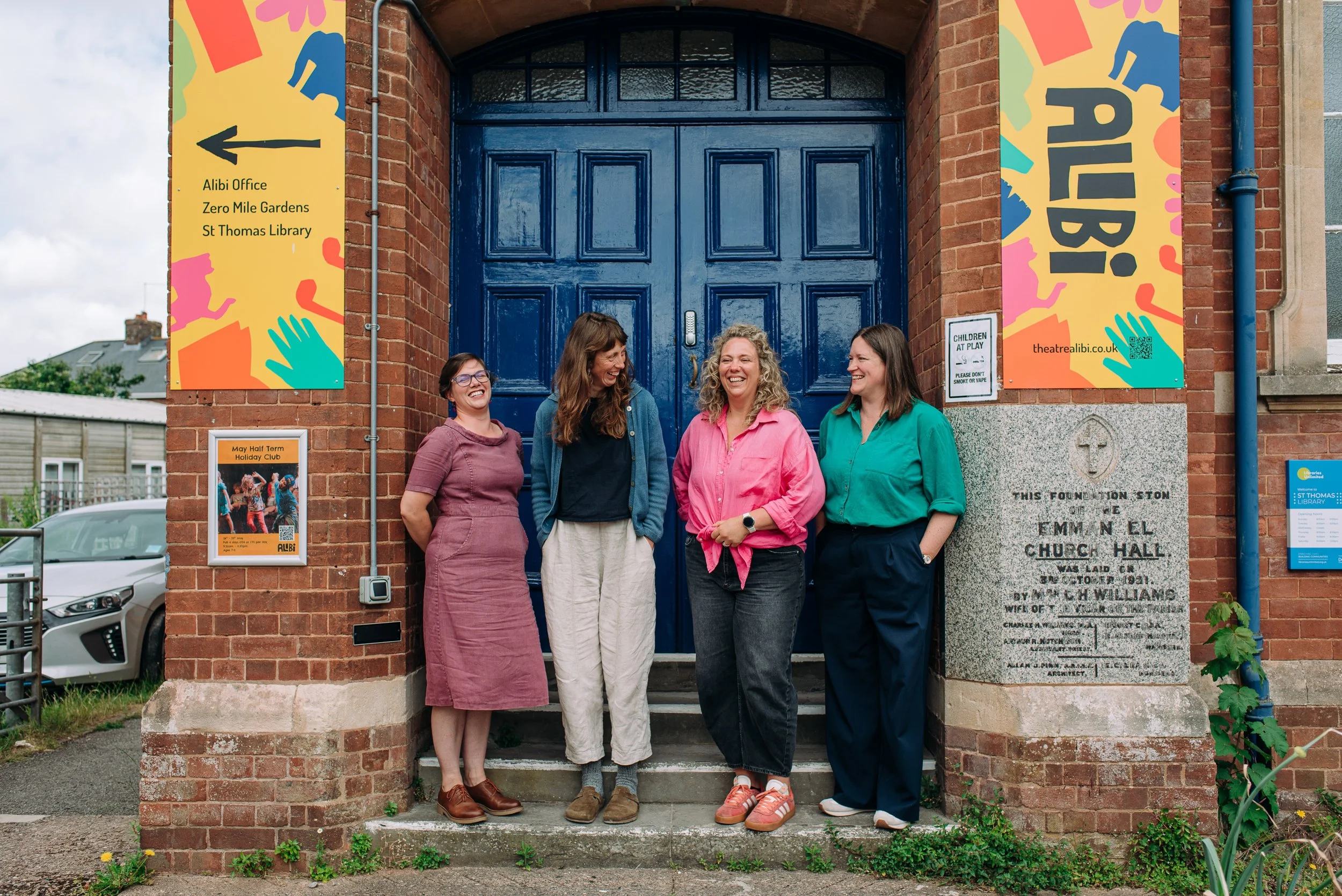 Brand photography for community arts venue in Exeter | Theatre Alibi