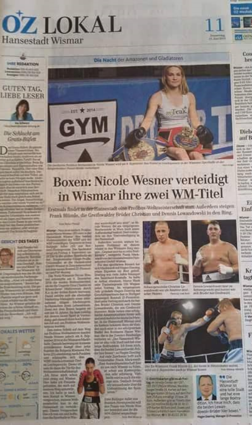 Ostsee-Zeitung 22.06.2015