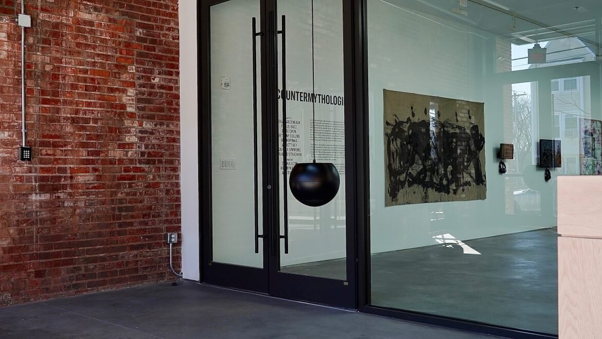  Installation view of  Countermythologies,  NXTHVN, 2020 