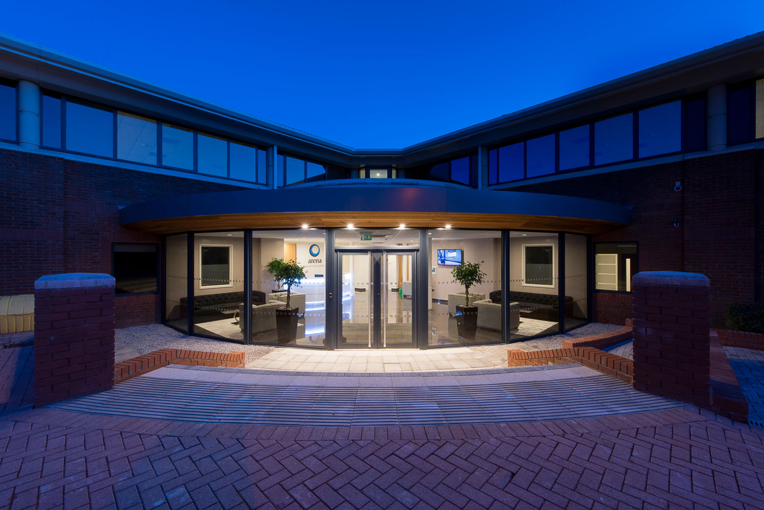 architecture photography - arena business centres, basingstoke