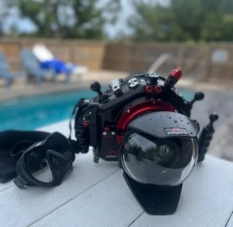 Easy Dive LeoR underwater housing with Sony 60-megapixel camera
