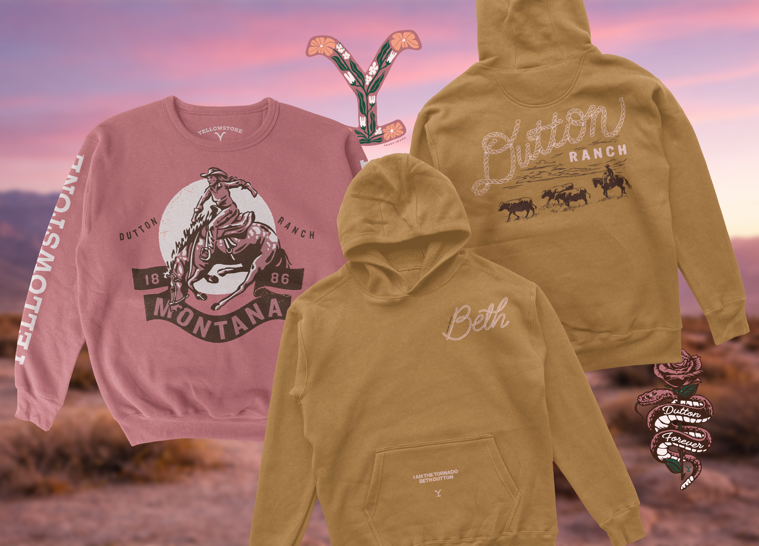 Product Style Guide : Yellowstone, Beth Capsule Collection