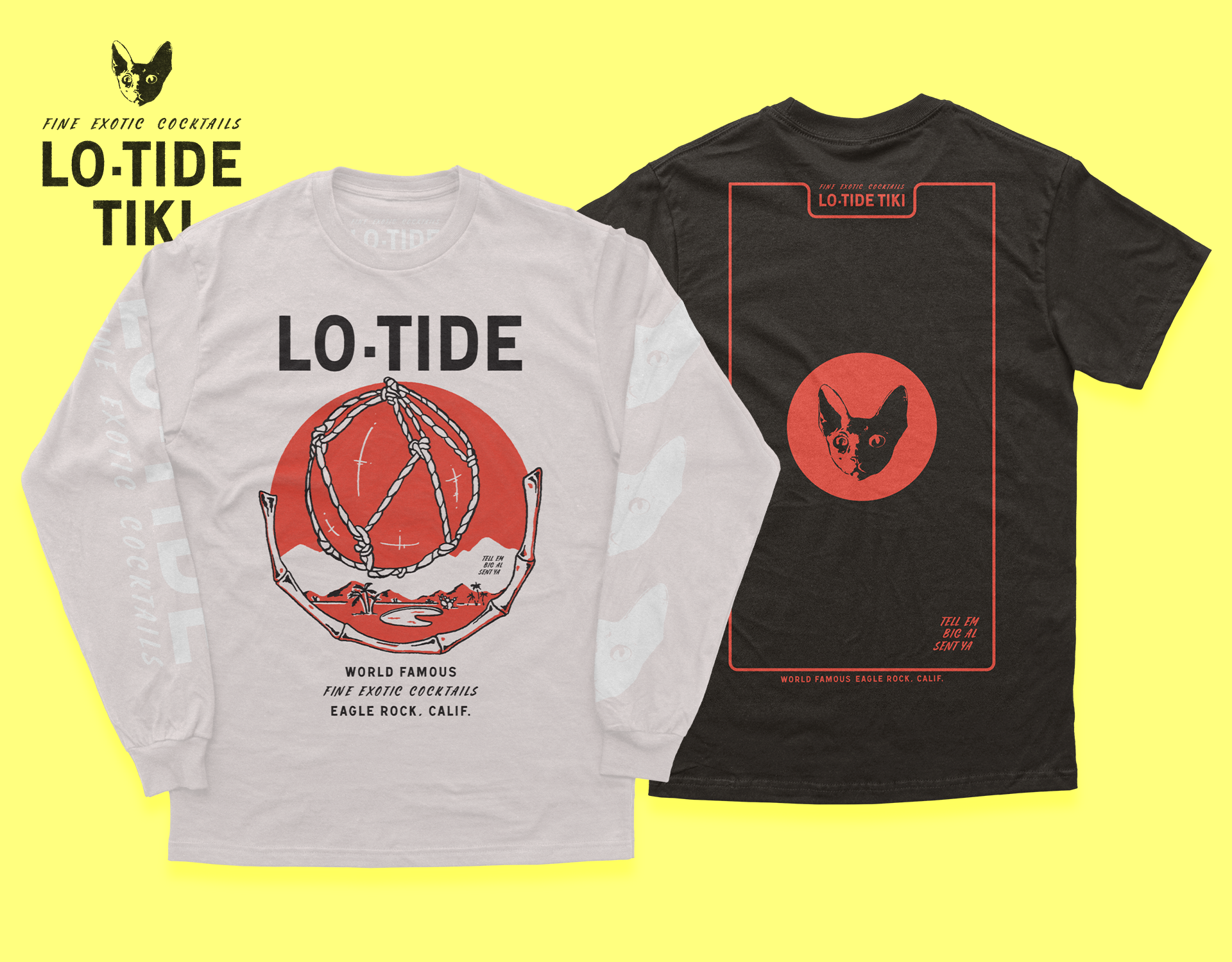 Merch & Brand Design : Lo-Tide Tiki