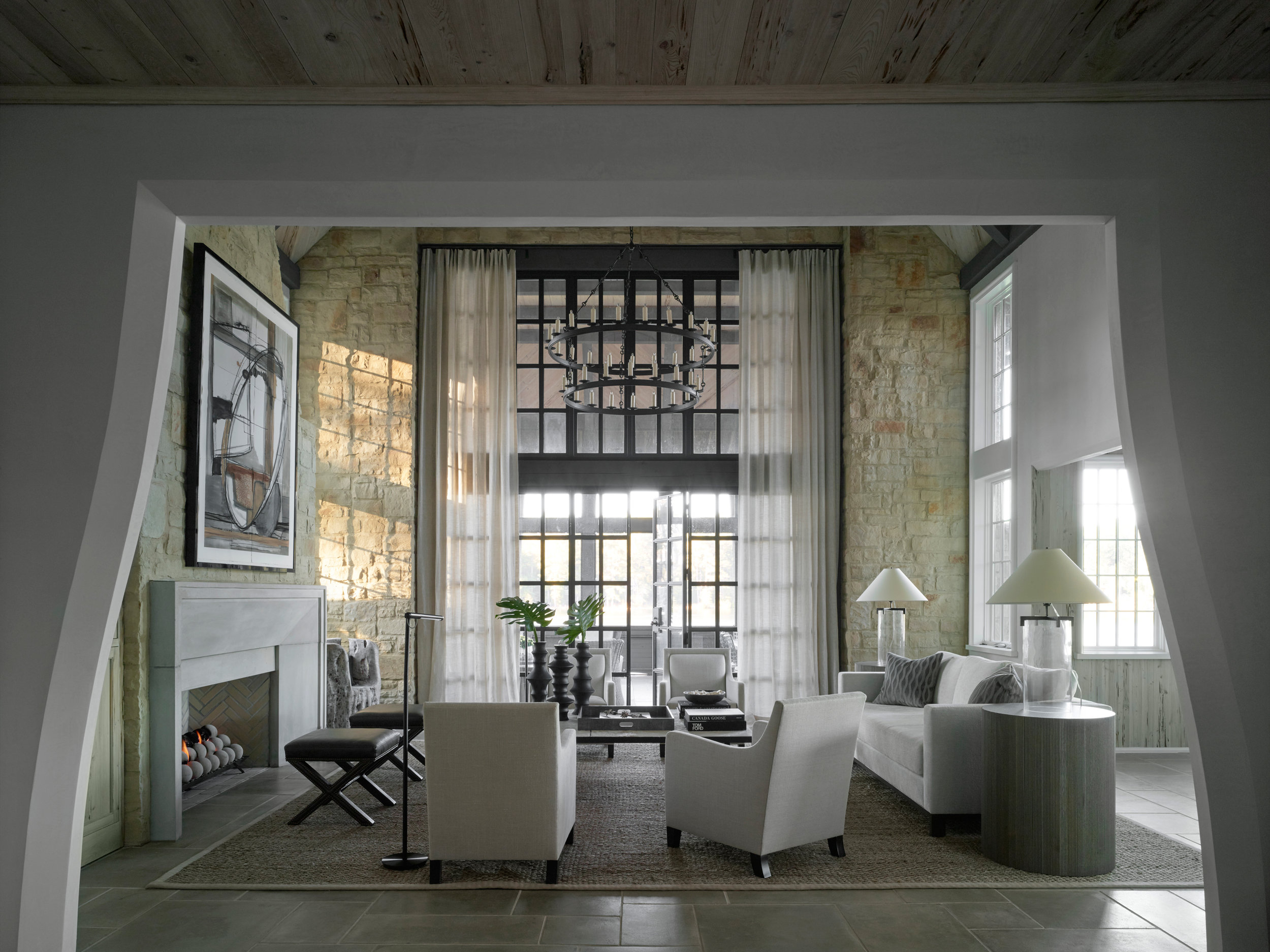Jeffrey Dungan Architects Liz Hand Wood Interior Design