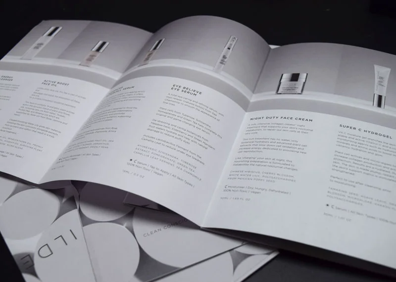 Concertina leaflet