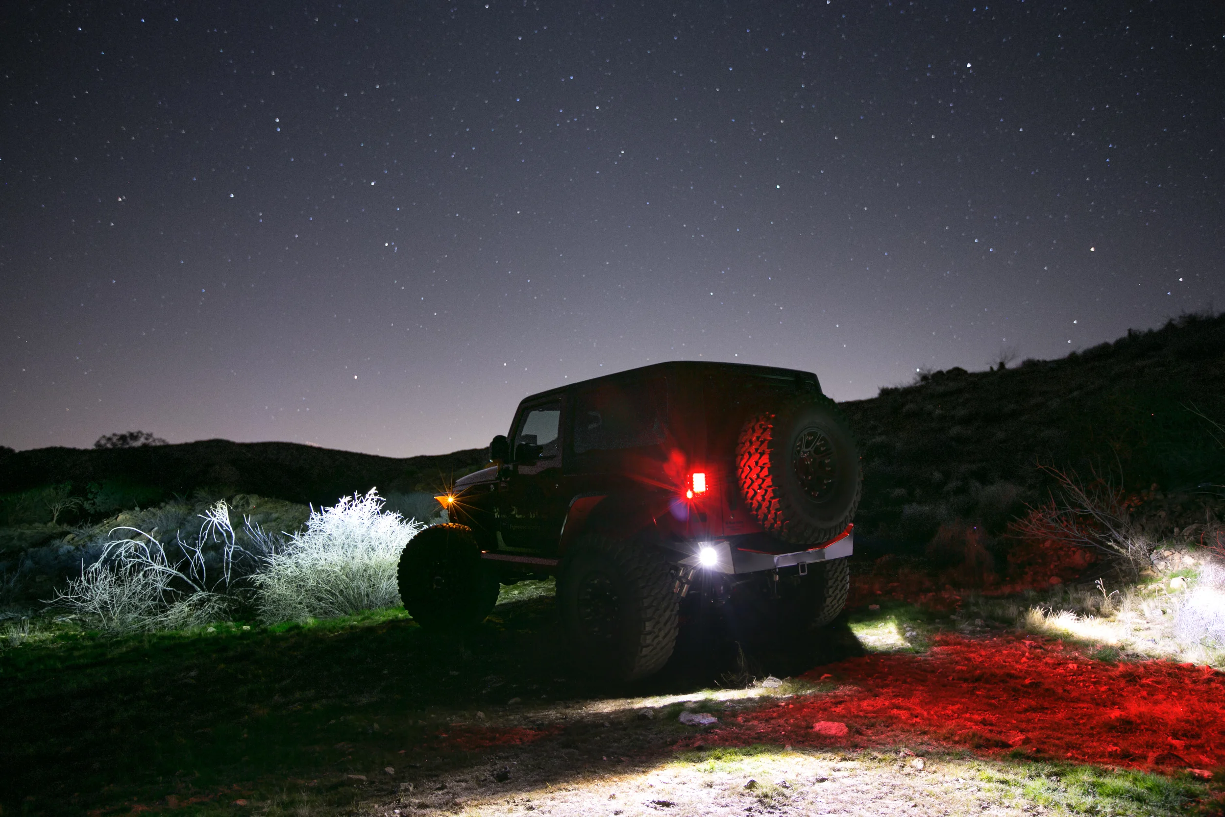 Chasing light // JWSpeaker Jeep JK