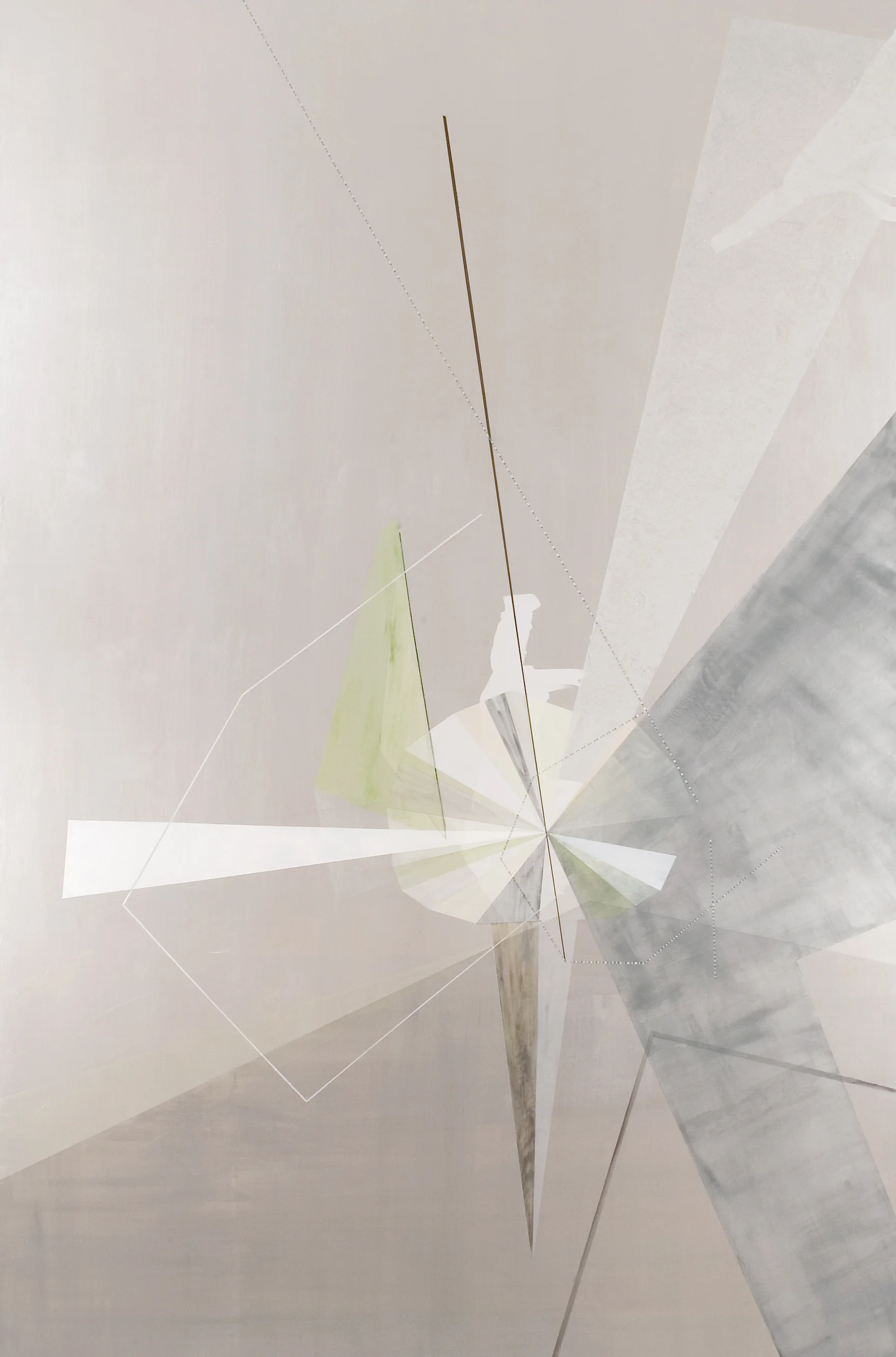 Resvil - 2006 - Acrylic and ink on canvas - 9 x 6 ft.