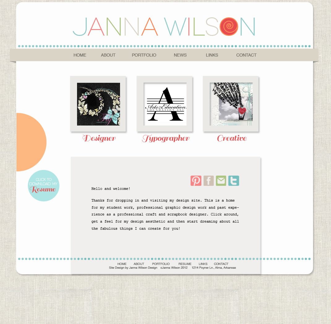 Personal Website