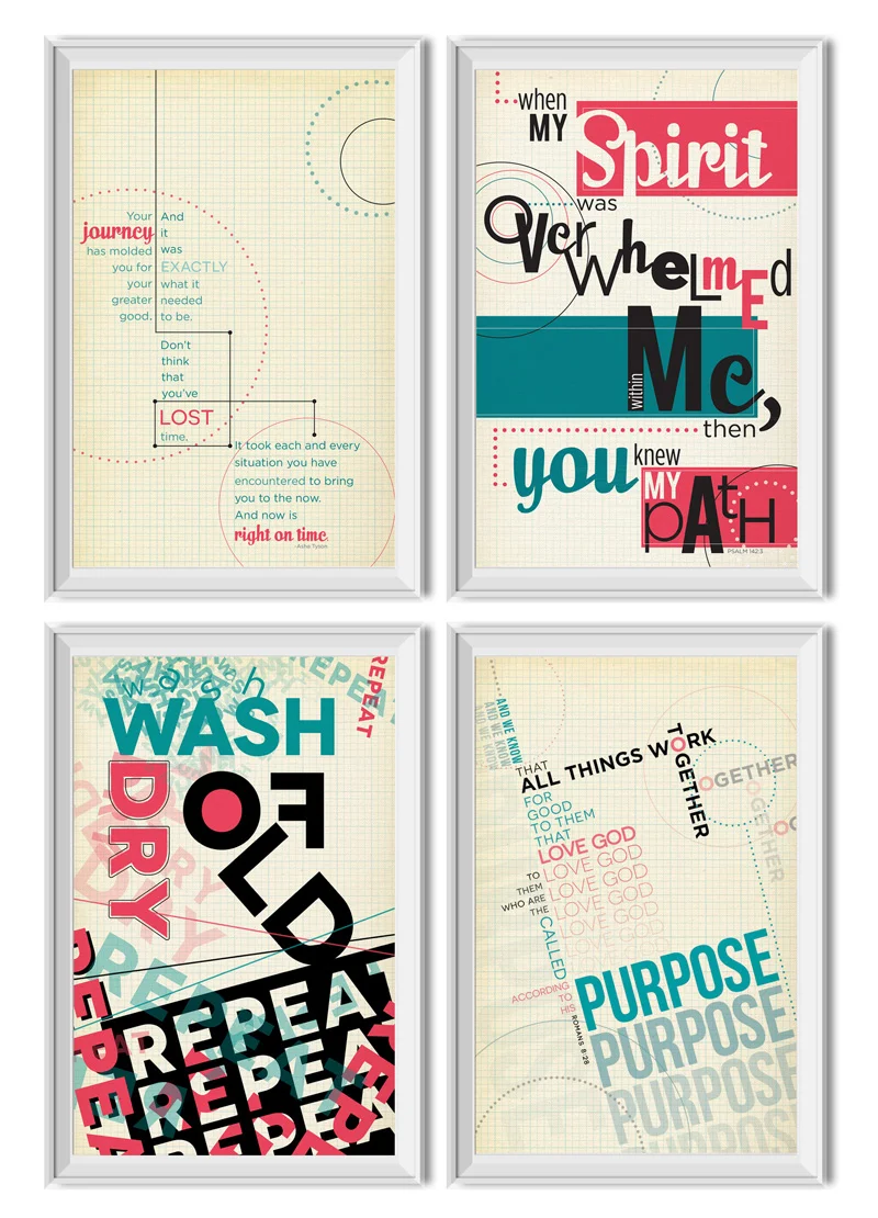 Typographic Poster Designs
