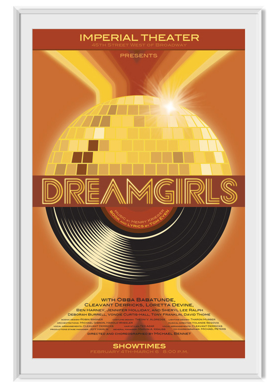 Dreamgirls Show Poster