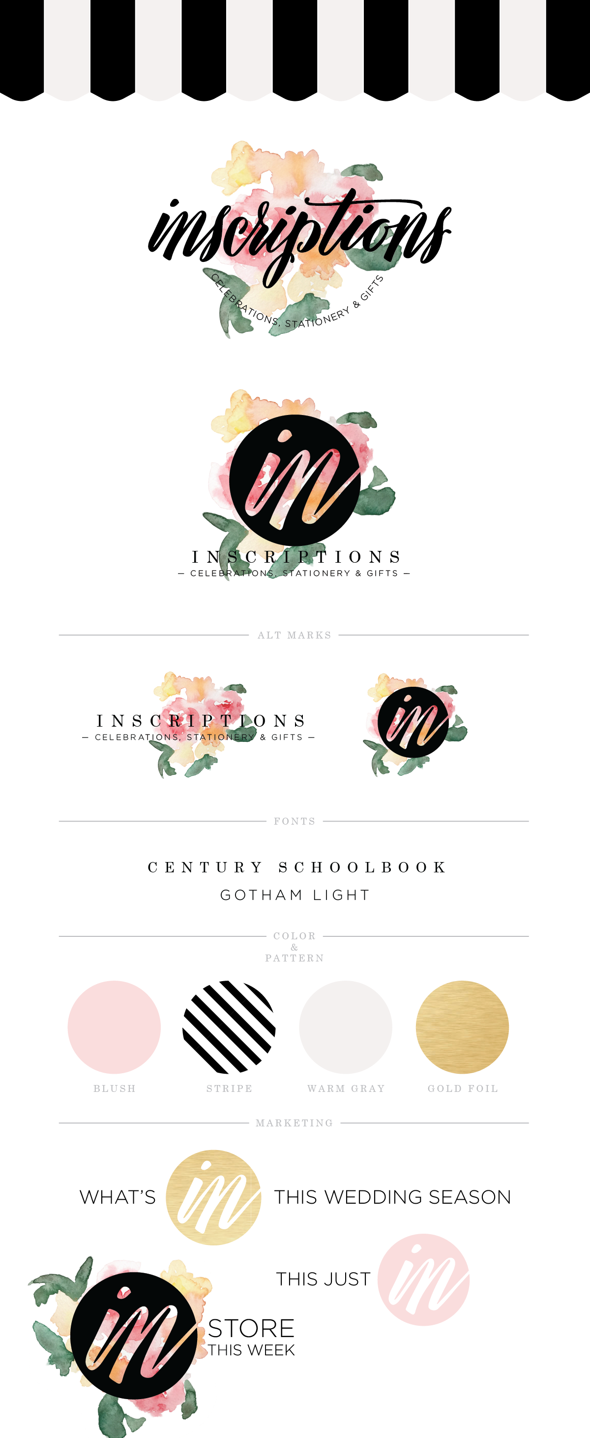 Inscriptions Brand Design