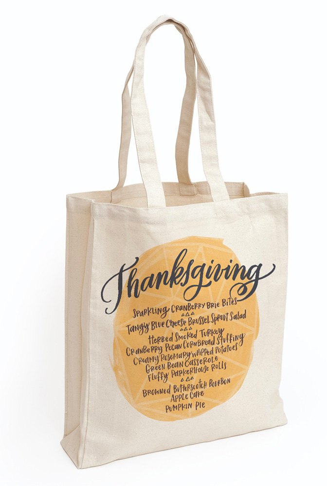 Thanksgiving Menu Design