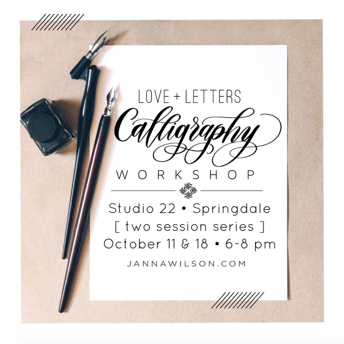 Modern Calligraphy 2-Part Series