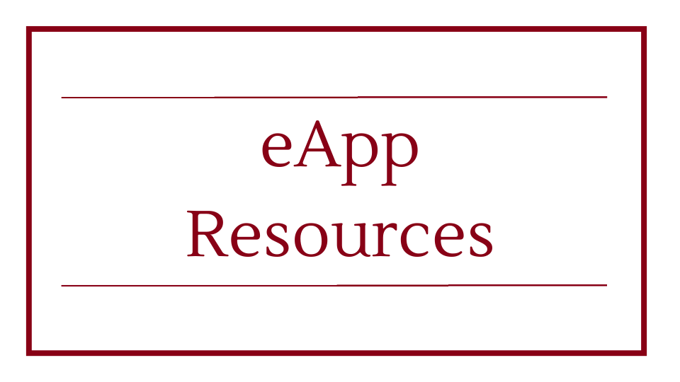 Links to eApp resources.