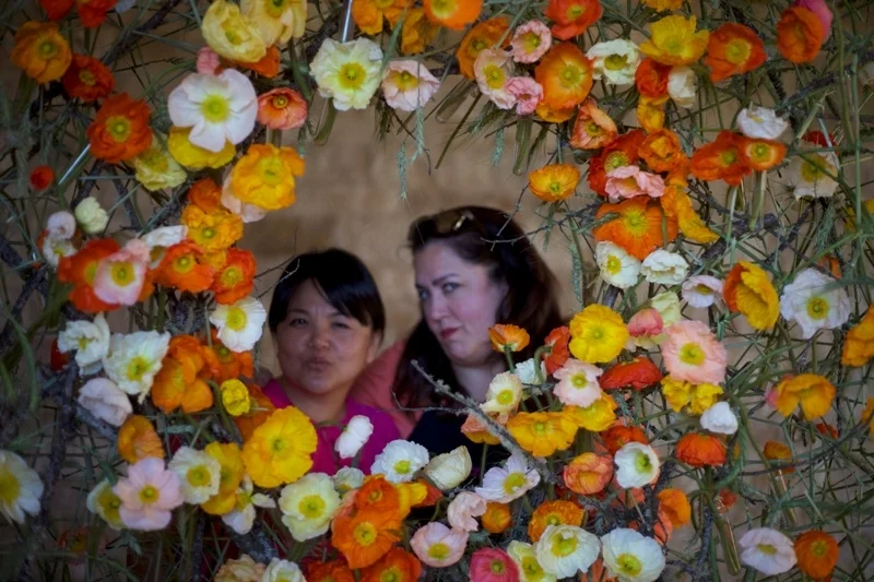 Nancy Liu Chin and I getting our fierce look on for the camera. 