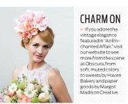 www.courtenaylambert.com Floral headpiece, featured in Cincinnati Wedding Magazine by Courtenay Lambert Florals. 