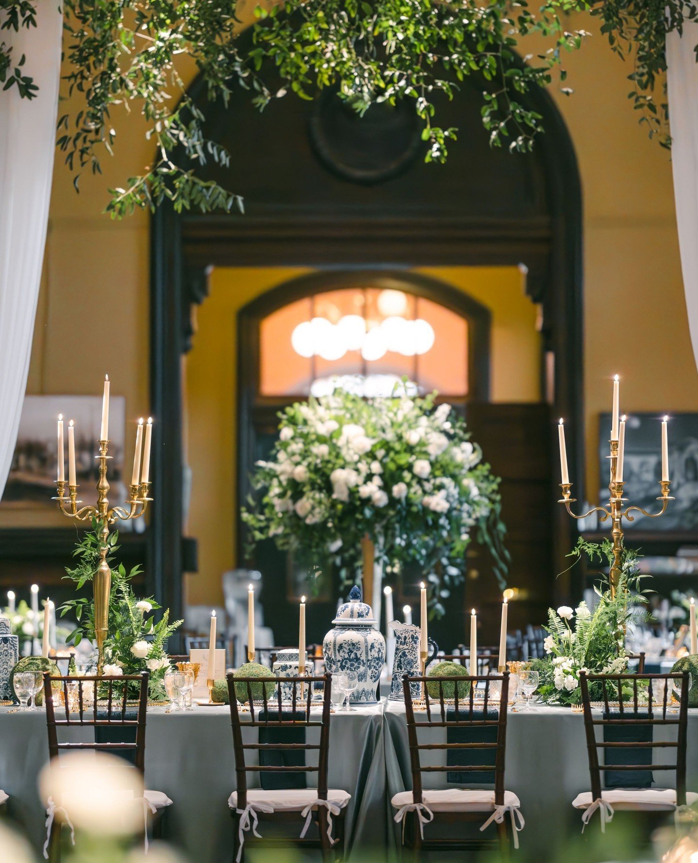 This weekend we are showing off more from Thomas and Mykel's wedding. From elevated arrangements to stunning tables capes, our floral designs bring enchantment to every wedding celebration. Join us while we venture through elegant and refined display