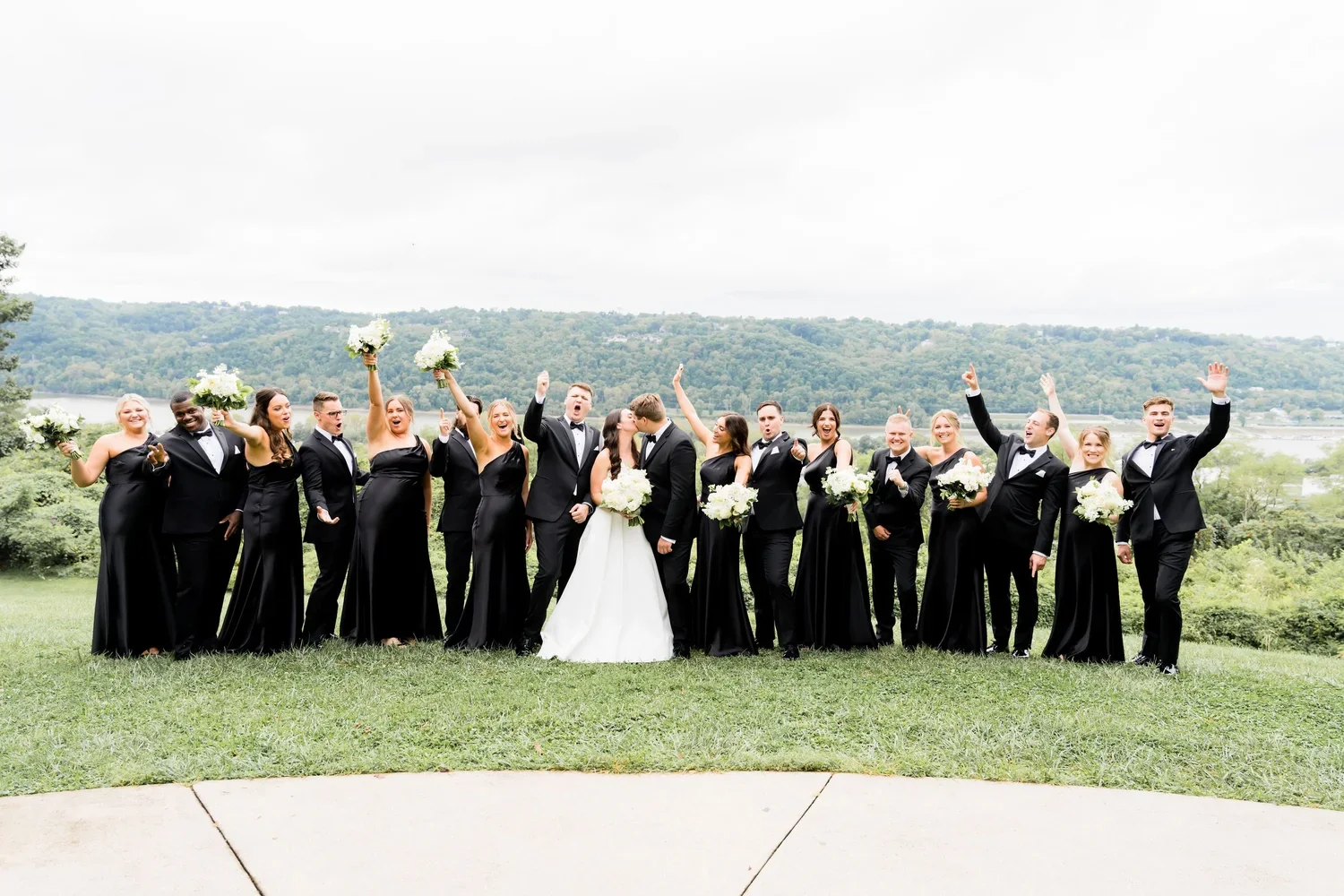 Wedding Party Outdoor Celebration