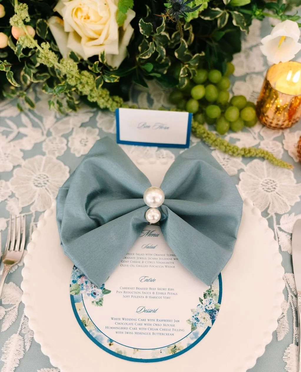 We may be &ldquo;go big or go home&rdquo; kind of florists, but it&rsquo;s the little details that make everything feel complete. A few of our favorite finishing touches: green grapes, classical busts, tandem bicycles, a single stem of fern, succulen