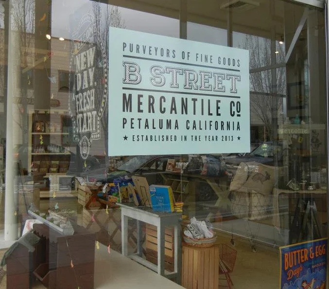 B Street Mercantile Petaluma, CA