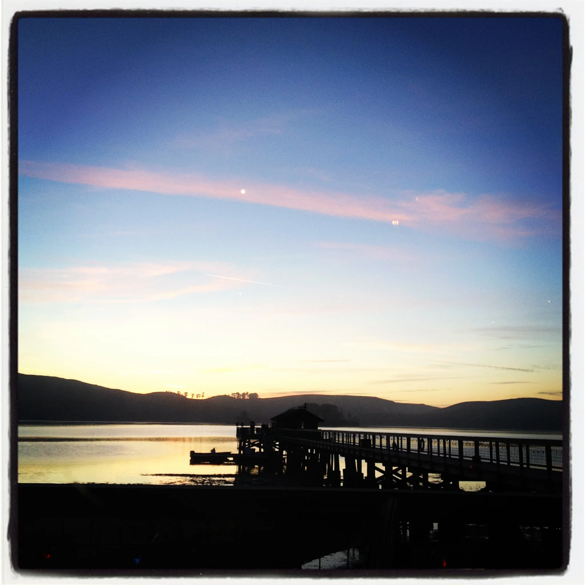 The pier at Nick's Cove