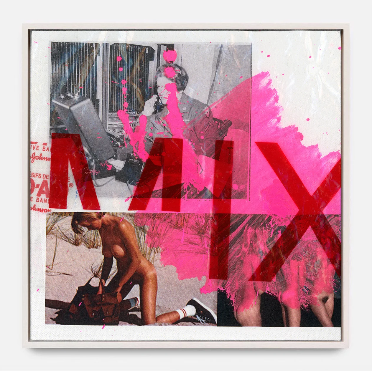 MIX (2018) Mixed Media on Wood Panel One of a Kind Hand Finish 36 x 36 inches Edition of 3 | (1 available) $ 1,200.00