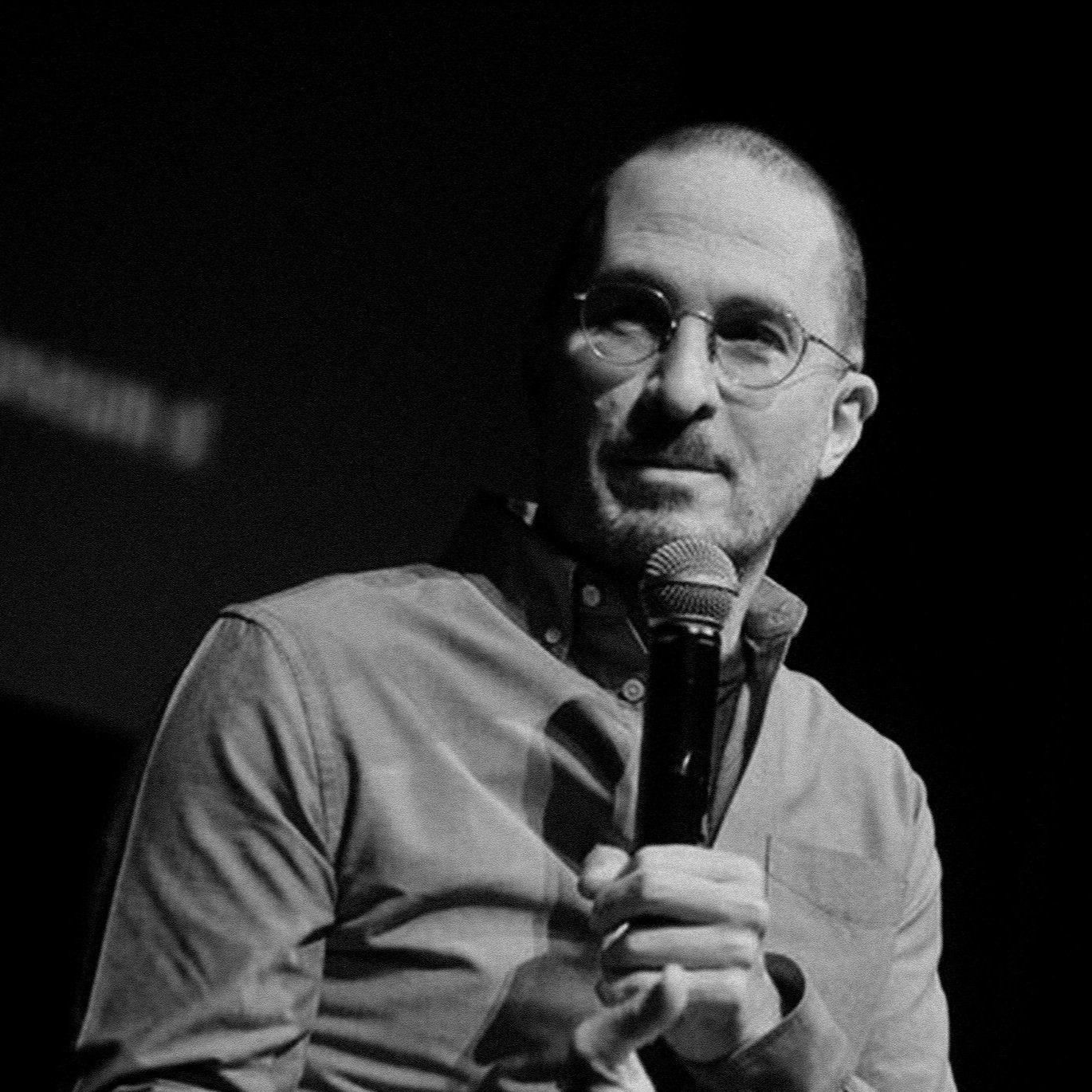 Darren Aronofsky introducing the films for the first time ever at a New York Times press conference where The Daily was launched.