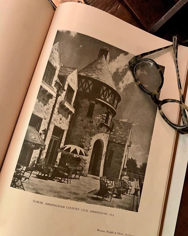 One can never have too many architecture books! Thanks @mrbarrettaustin for the latest vintage compilation. Architecture and Design 1945 🙌🏼 #warrenknightanddavis #birmingham #alabamaarchitecture #billingramarchitect