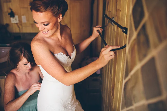 Snowy Mountain Range Wedding // Faith & Kevin