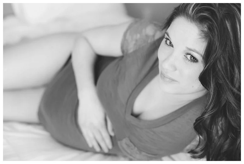 Miranda's Studio Maternity Session | Virginia Beach Maternity Photographer