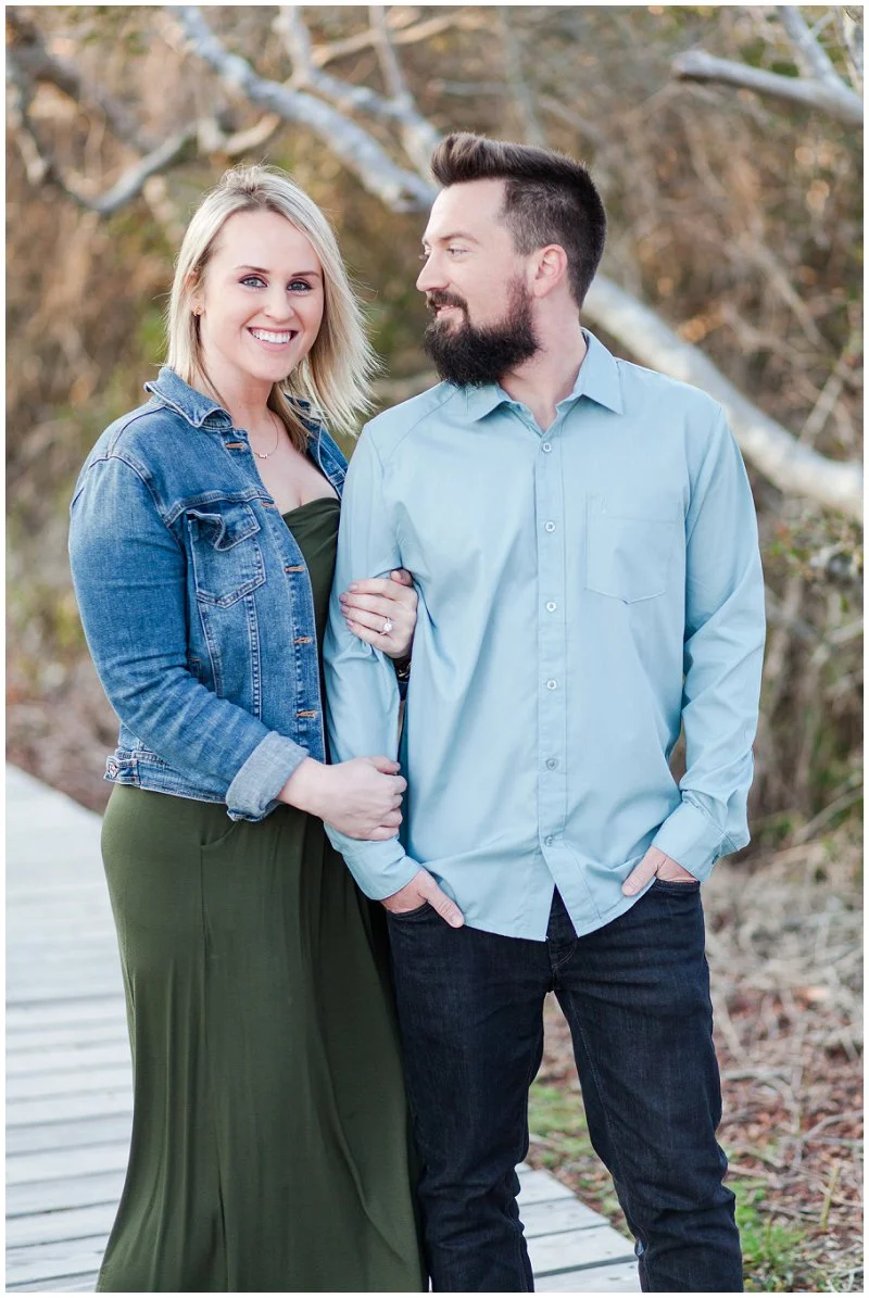 Liz & Rob's Back Bay Wildlife Refuge Engagement Session Virginia Beach Wedding Photographer Danielle McVey Photography (10).jpg