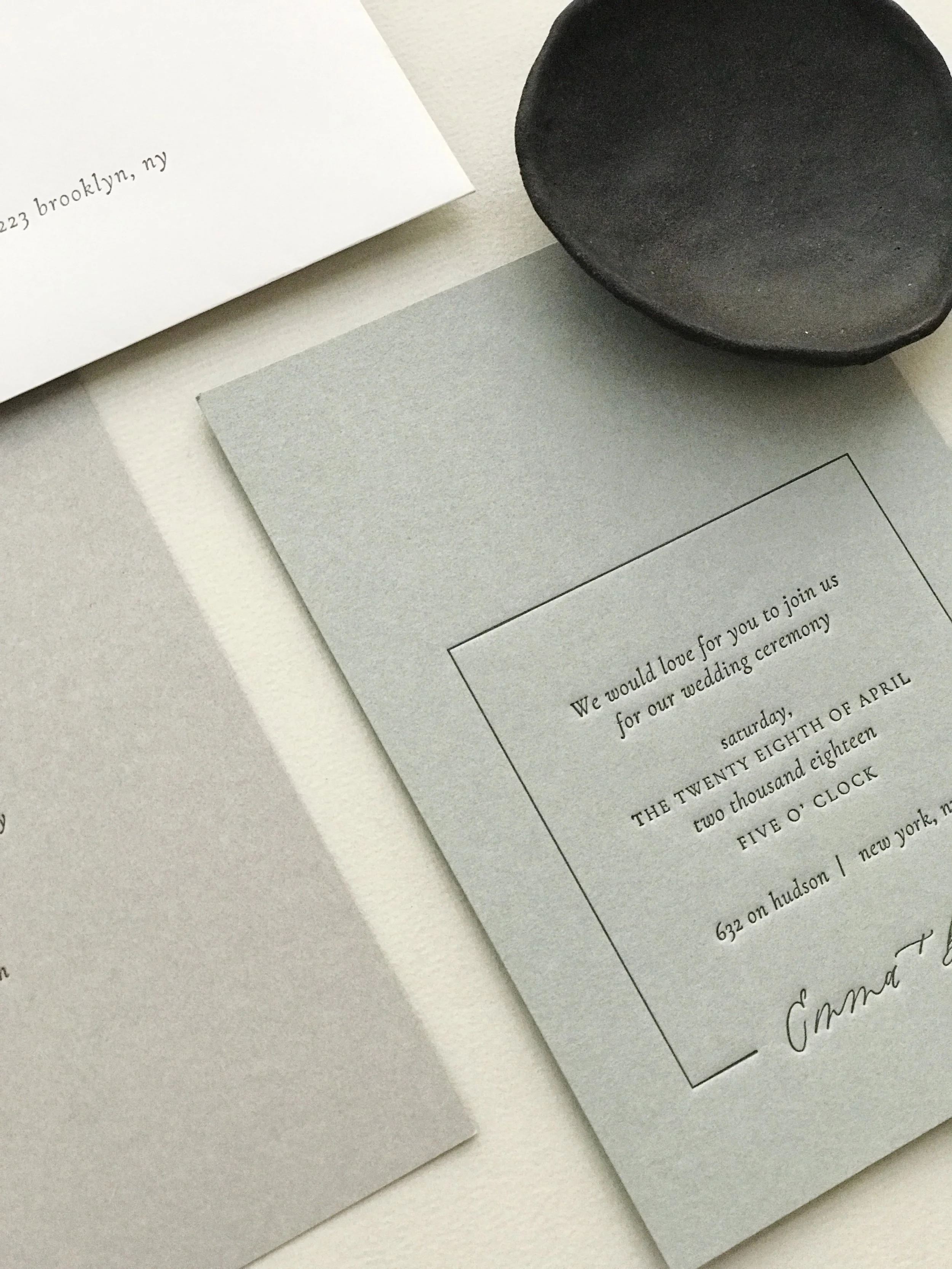 Custom Invitation Suite: Emma + Ben