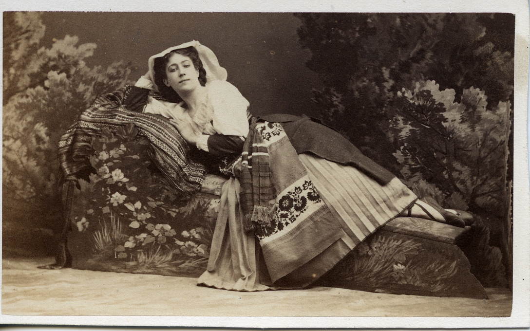 Marie Vernon, dancer with the Paris Opera Ballet in 1860s