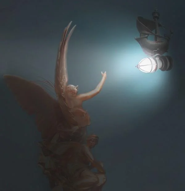 genuflection...an angel hired me