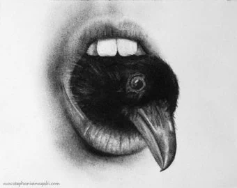 Crows Flew Out of Their Mouths or glossolalia
