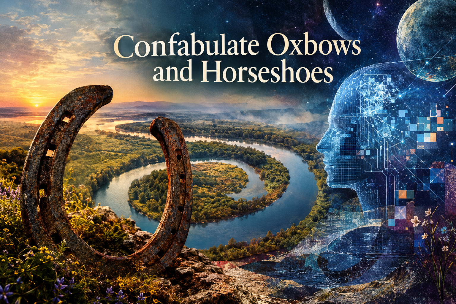 confabulate oxbows and horseshoes 