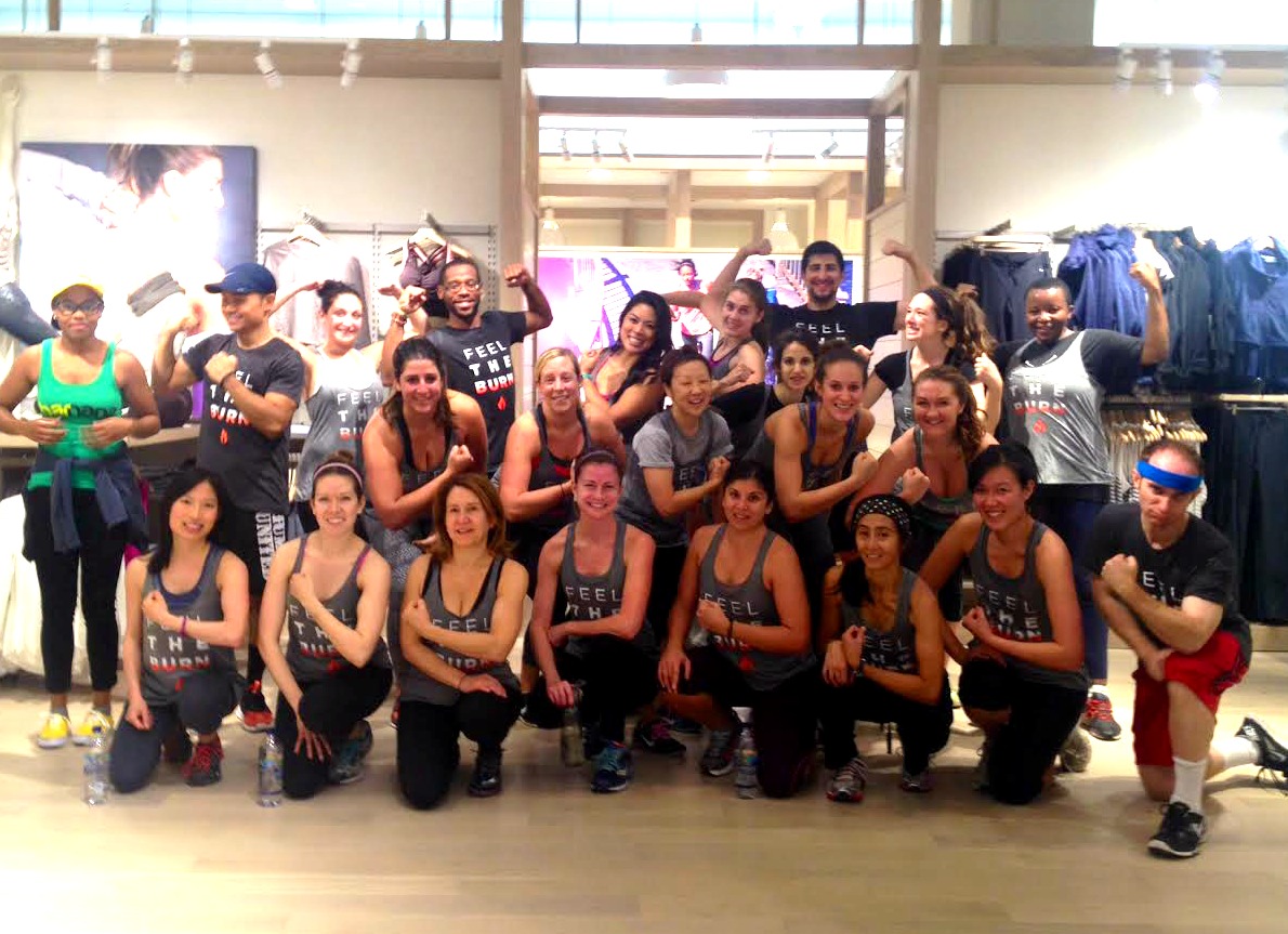 Way to HIIT IT! at Athleta!