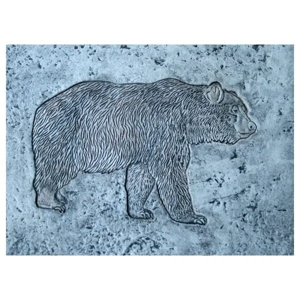 Bear Concrete Stamp