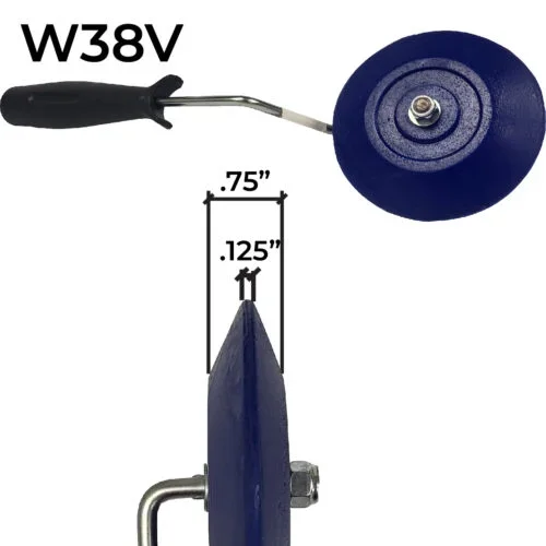 Touch up wheel-3/4 inch V Groove