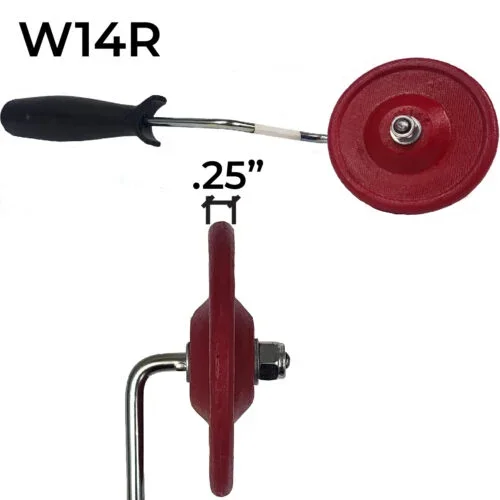 Touch up wheel-1/4 inch round