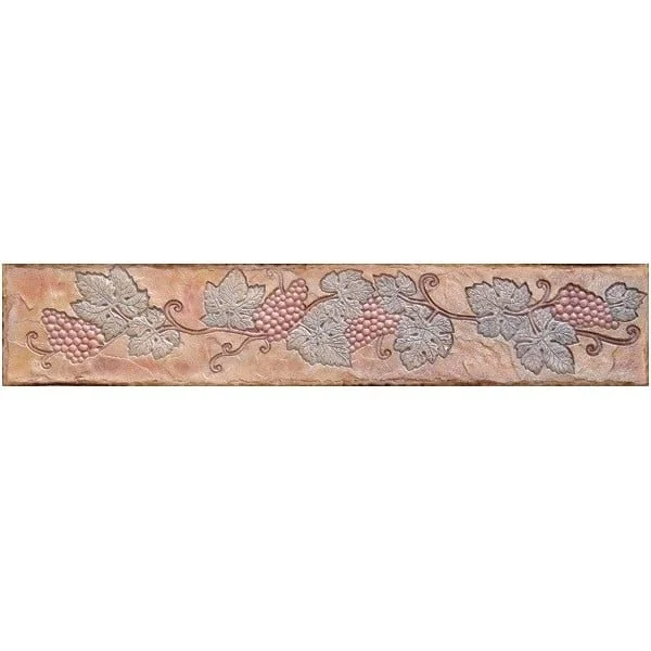 Grapevine Border Art Concrete Stamp