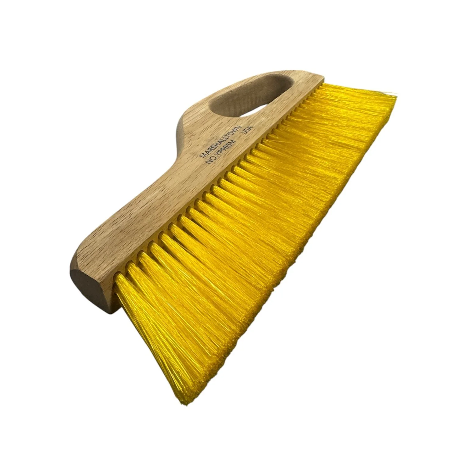 Handle Brush - Medium Yellow Polypropylene