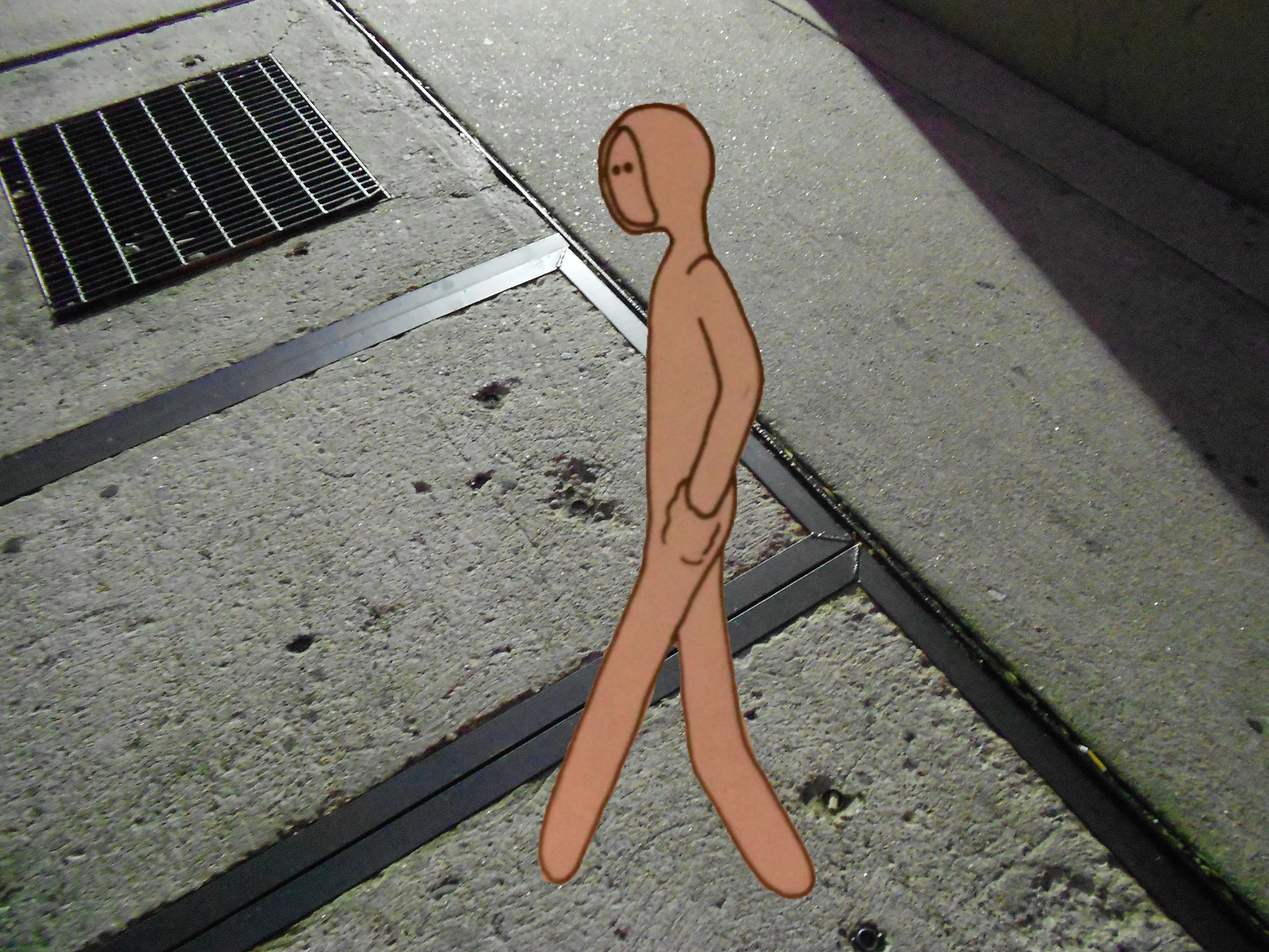 He walks a lot. He finds it odd how alone someone can be when there are so many people around. He does not feel like he has much impact on his surroundings 