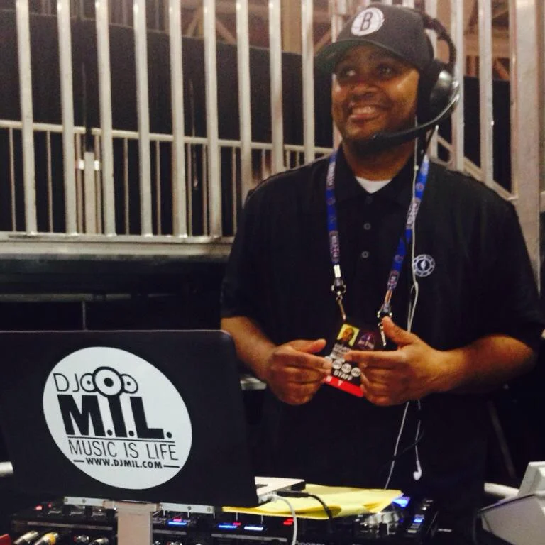 At 2014 NBA All-Star Weekend as the Jam Session Music Coordinator.