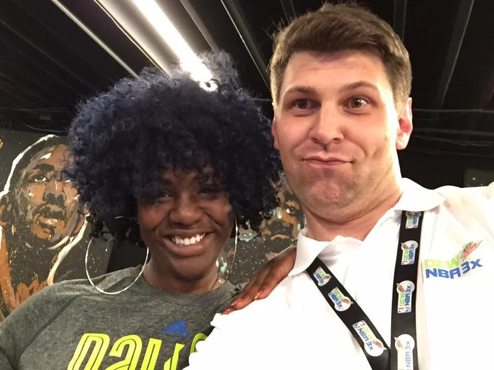 DJ Poizon Ivy was a featured DJ at Dew NBA 3X in Dallas. There's really only one word to describe her, "Swagitude". 