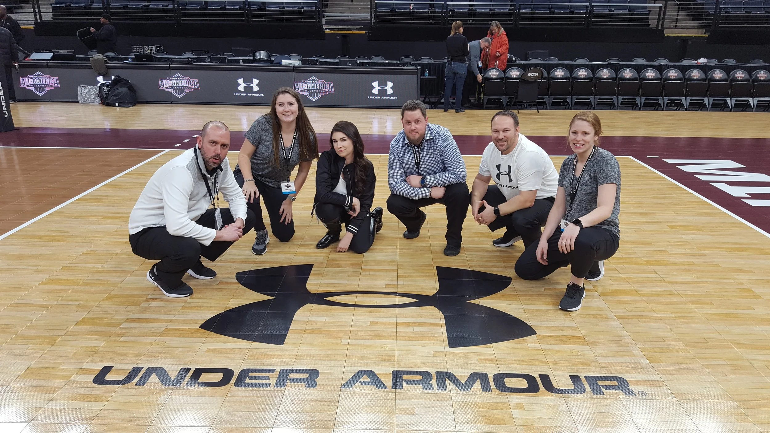The Under Armour All America Volleyball / 3PT / Timberwolves production #squad.